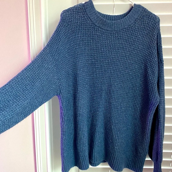 American Eagle Outfitters Sweaters - American Eagle Blue Sweater - Large
